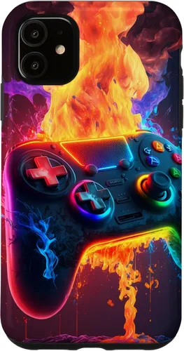 Vista 8 de Gamer Aesthetic Graphic Gaming Video Games Boys Funda para iPhone 17 para adolescentes y niños