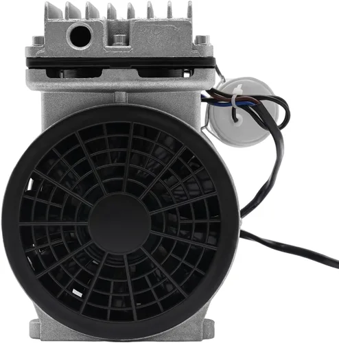Vista 9 de Bomba de vacío sin aceite, 110V 370W Bomba de compresor de pistón sin aceite de alta presión Bomba de aire de vacío de alto flujo Cilindro doble