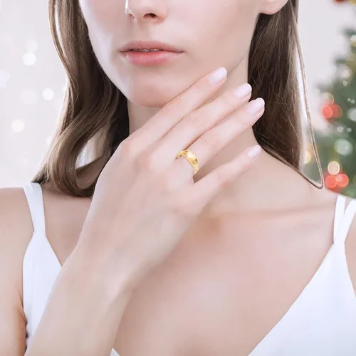 Vista 3 de Minicremation Anillo de urna de cremación para cenizas para mujer, anillo de dedo de corazón de acero inoxidable, impermeable, recuerdo