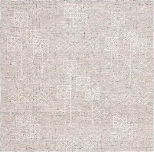 Vista 13 de SAFAVIEH Metro Collection - Alfombra de pasillo de 2 pies 3 pulgadas x 9 pies, beige y marfil, lana floral hecha a mano, ideal para zonas de alto
