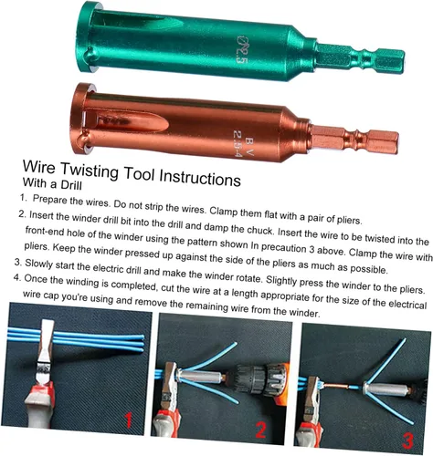 Vista 5 de DOITOOL Herramientas de torsión eficientes para pelar cables eléctricos Herramienta fácil de usar