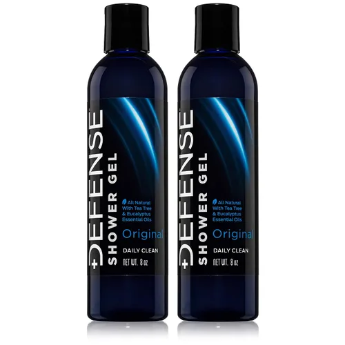 Vista 9 de Jabón de ducha corporal antifúngico en gel 8 onzas fluidas, de Defense, 8 fl oz Control de olores y protección fúngica en la piel para atletas