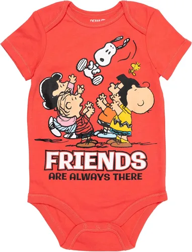 Vista 2 de Peanuts Paquete de 5 mamelucos de manga corta
