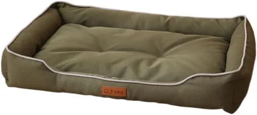 Vista 7 de Cama ortopédica de espuma viscoelástica para perro con cojín, tela Oxford duradera, funda extraíble lavable, sofá para mascotas para perros y gatos