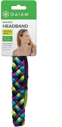 Vista 3 de Gaiam Diadema de yoga de 5 trenzas