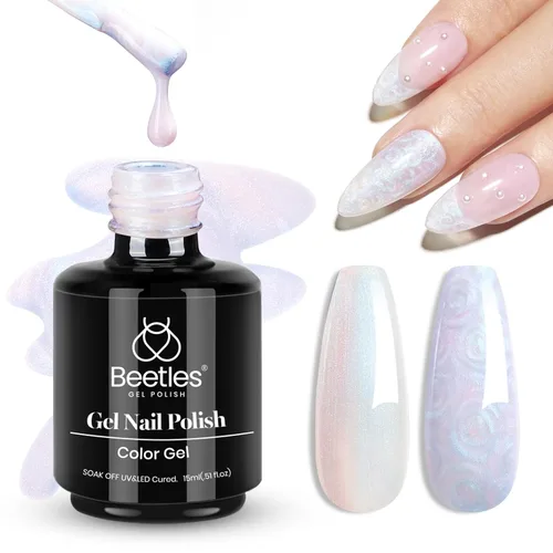 Vista 50 de Beetles - Esmalte de uñas en gel, 1 unidad de 0.5 onzas fluidas (15ml), extracción por remojo, arte de uñas, estética de manicura, bricolaje, curado
