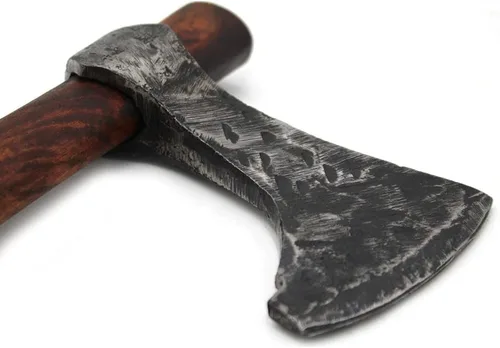 Vista 3 de Medieval Warrior Hacha vikinga pequeña (98BR)