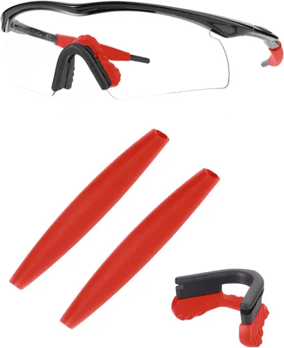 Vista 19 de Kits de goma de repuesto para gafas de sol Oakley M Frame Heater/ M Frame Sweep/M Frame Strike/M Frame Strike/M Frame Hybrid Sunglass Negro