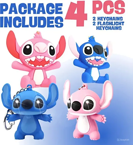 Vista 3 de 4 llaveros de dibujos animados para niños, niñas, niños, parejas de dibujos animados para llaves, mochila, bolsa, llavero de teléfono, regalo