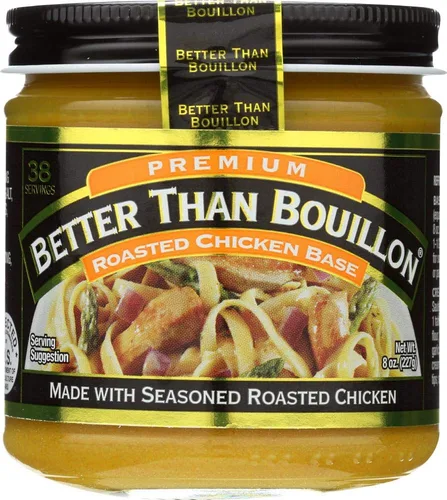 Vista 27 de Better Than Bouillon Colección Culinaria Base, Base de Adobo, Contiene 38 Porciones por Frasco, Frasco de Vidrio de 8 Onzas (Paquete de 2)