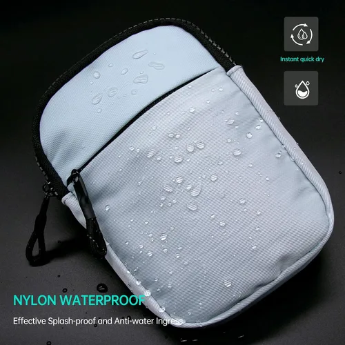 Vista 6 de Long Keeper Mini bolso bandolera Bolso cruzado pequeño impermeable para hombre y mujer, bolso casual para teléfono para viajes, senderismo