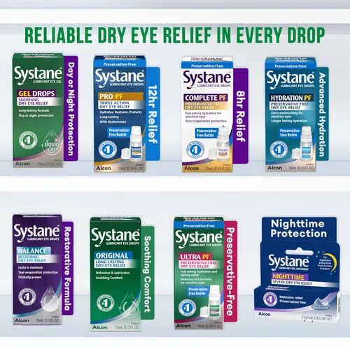 Vista 6 de Systane Lubricant Eye Gel Drops, 10-mL (Packaging May Vary)