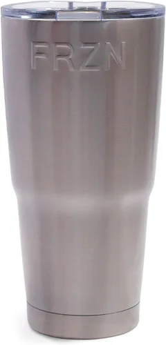 Vista 8 de FRZN FZN-KZ12S Koozie refrigerador de latas, Acero inoxidable