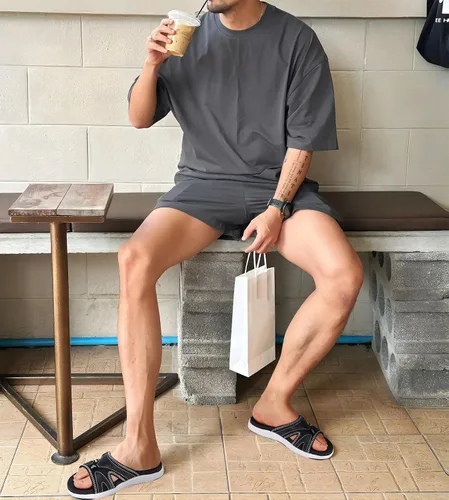 Vista 2 de COFACE Sandalias de recuperación deportiva para hombre, fascitis plantar, suaves, ligeras, ortopédicas