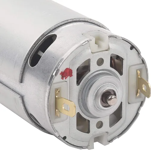 Vista 4 de SHENGLE Motor de 550 12000RPM 12V, RS550 12 voltios Motor eléctrico Drive caja de cambios accesorios para niños rueda eléctrica niños paseo