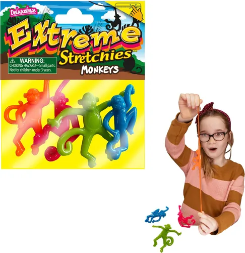 Vista 5 de Deluxebase Extreme Stretchies - Ranas de rana elástica y juguete sensorial para autismo y TDAH. Juguetes para aliviar el estrés y divertidos