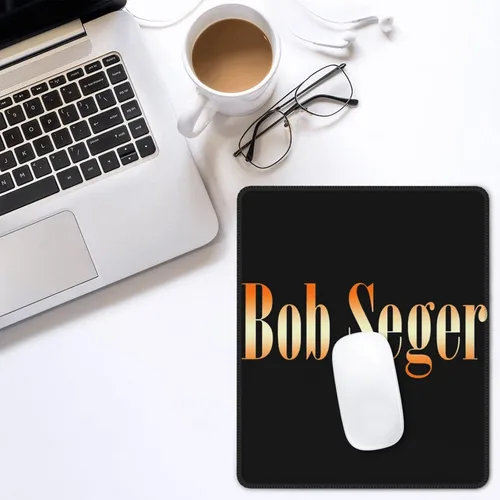 Vista 8 de Bob Music Seger Singer Logo Gaming Mouse Pads Small Mouse Pads for Gaming Office Laptop Computer Pc 10 X 12 Inch
