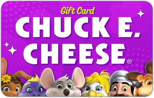 Vista 6 de Chuck E. Cheese Tarjeta de regalo electrónica Estándar