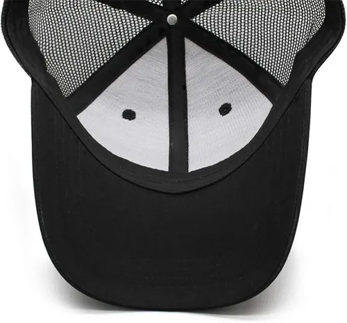 Vista 4 de LHSMNCZIRW Sombreros Unisex Hombres Moda Cap Ajustable Malla Capitán Béisbol Sombrero
