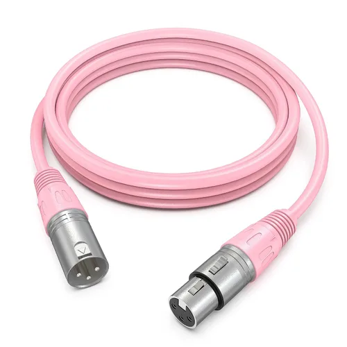 Vista 8 de FIFINE L9C Balanced 3-Pin XLR Microphone Cable for Podcast Recording Negro