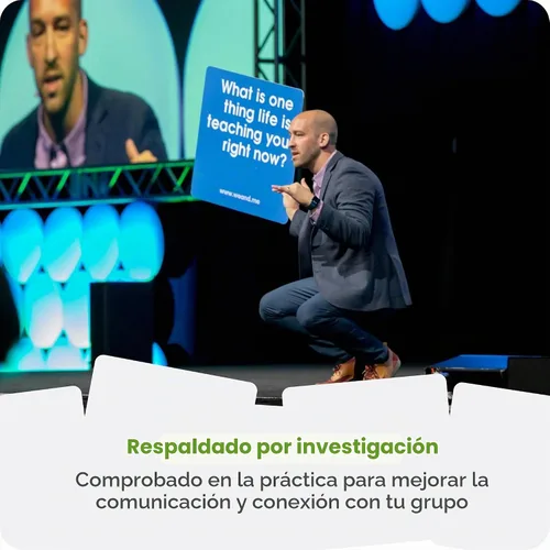 Vista 6 de We! Kit de herramientas de conexión con tarjetas rompehielos