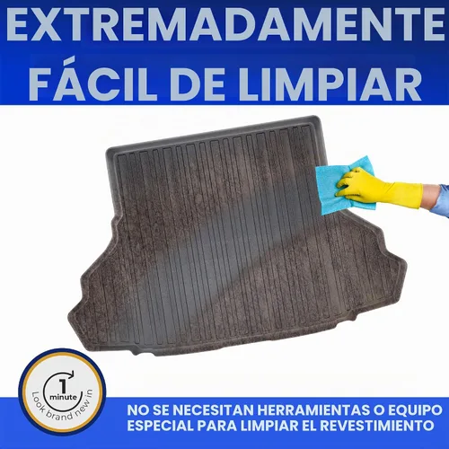 Vista 3 de Forro de carga prémium para Ford Mustang 2015-2023 – 100% de protección, tapete de maletero de automóvil de ajuste personalizado, tapete de carga