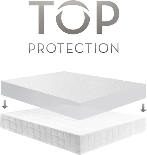 Vista 4 de SLEEP TITE PR1ME protector de colchón suave, 100% impermeable e hipoalergénico., Completo