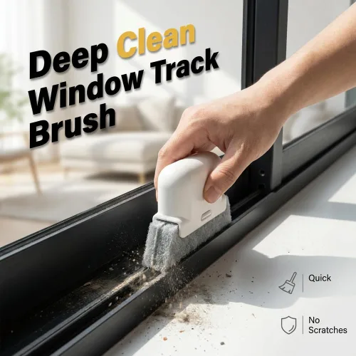 Vista 2 de Limpiador mágico de rieles para ventanas, herramienta de limpieza de #03