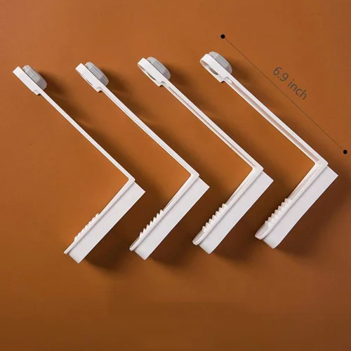 Vista 3 de 4 soportes para sábanas, nuevo enfoque para mantener tus sábanas en tu colchón, sin correas elásticas ni clips. Fácil de instalar (gris)