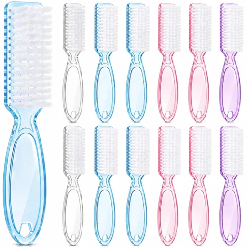 Vista 10 de Patelai 12 cepillos para cortaúñas para peluquero, color negro