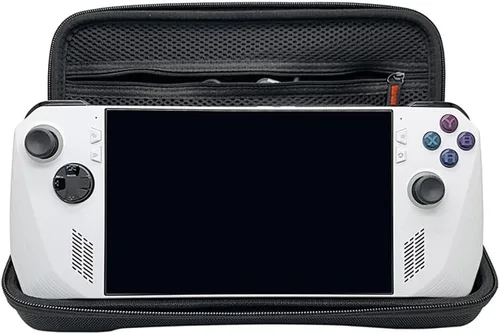 Vista 2 de Voikoli - Carcasa rígida de Eva compatible con ASUS ROG Ally Gaming de mano, a prueba de golpes, elegante y duradera (negro)