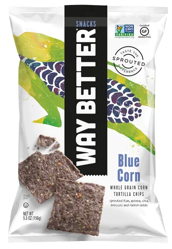 Vista 14 de Way Better Snacks Chips de tortilla, batata, 5.5 onzas