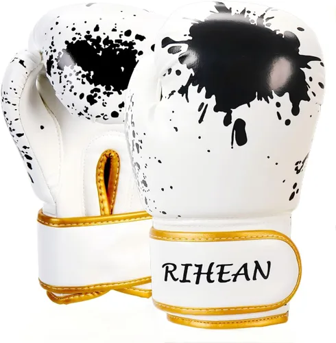 Vista 2 de Kids Boxing Glove for Youth Kids Training Sparring Gloves for Punching Bag, Kickboxing, Muay Thai, MMA, 6/8/10oz Gloves for Ages 5-16