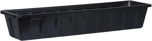 Vista 7 de Root & Vessel Poly-Pro - Maceta de plástico para flores, color verde cazador, 36 pulgadas