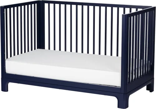 Vista 7 de Little Seeds Posey - Cuna convertible 4 en 1, color azul oscuro