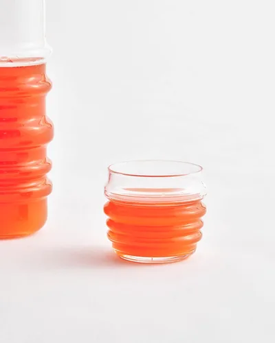 Vista 3 de MARIMEKKO - Vasos de cristal Sukat Makkaralla, juego de 2