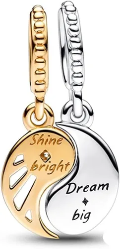 Vista 49 de Abalorio de plata de ley 925 calado para pulseras y collares de abalorios, regalos de joyería para mujeres