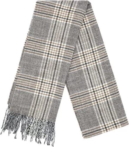 Vista 21 de Bufanda de invierno Achillea suave y cálida, de tartán, a cuadros, de cachemira, unisex