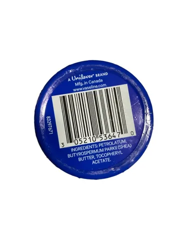 Vista 3 de Vaseline Therapy - Lata de bálsamo labial, original, 0.6 onzas (paquete de 3)