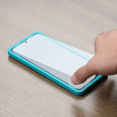 Vista 2 de Ibywind Protector de pantalla para Xiaomi Poco X3/X3 Pro, con 2 piezas de vidrio templado, 1 protector de lente de cámara, 1 película de fibra