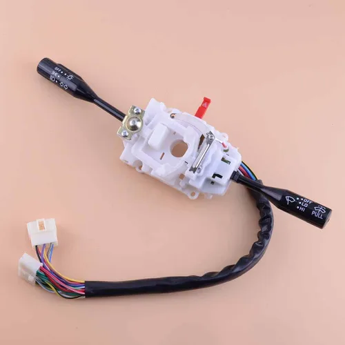 Vista 2 de beler Interruptor de luz de señal de faro combinación, control de atenuación compatible para Suzuki Samurai SJ413 SJ410 JA51 3740080022