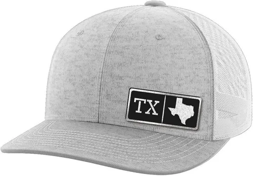 Vista 7 de Sombrero de parche negro de Texas Homegrown Negro/Negro