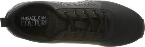 Vista 5 de Versace Jeans Zapatos de gimnasia bajos para mujer, Negro