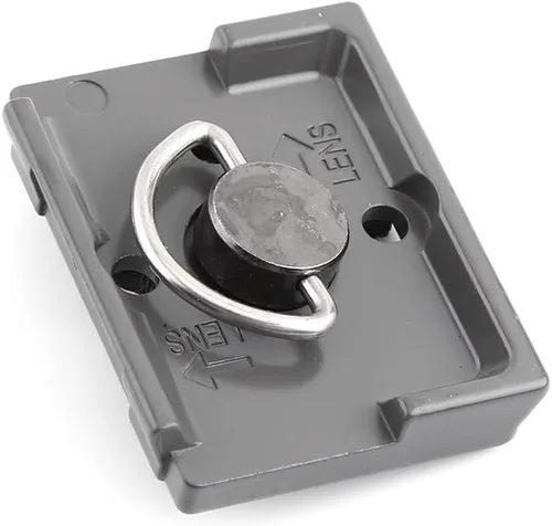 Vista 8 de Tbest Manfrotto - Placa de liberación rápida, soporte para cámara, orificio para tornillo de 1/4, compatible con cámara, trípode