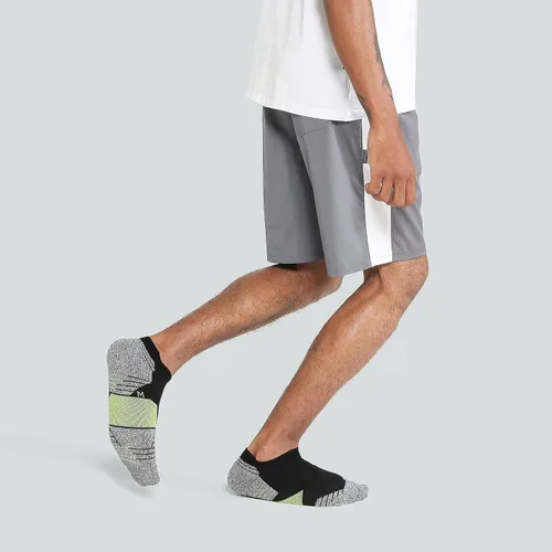 Vista 6 de WANDER - Calcetines deportivos de hombre para correr, 7 pares, gruesos y acolchados, para tobillo, para deporte, corte bajo, tallas 6-910-1212-14