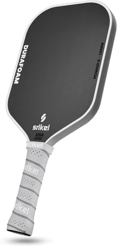 Vista 8 de DuraFoam - Paleta de pickleball profesional de fibra de carbono T700, raqueta de núcleo de espuma 100% para disparos consistentes, potencia y control