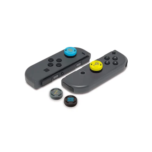 Vista 2 de HORI Nintendo Switch Analog Caps Legend of Zelda Edition Set of Four Officially Licensed By Nintendo - Nintendo Switch