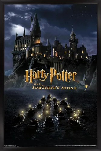 Vista 12 de Trends International Harry Potter y la piedra del hechicero - Póster de pared de una hoja de castillo, 14.72 x 22.37 pulgadas, versión enmarcada