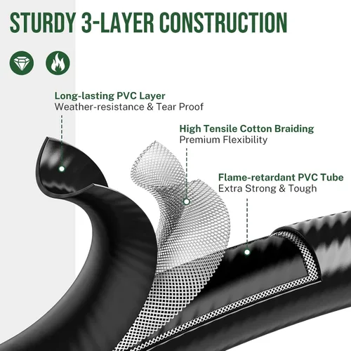 Vista 4 de Manguera Adaptadora de Propano de 4 Pies de 1lb a 20lb, Adaptador de Propano de 20lb a 1lb Convertidor, Manguera Adaptadora de Tanque de Propano
