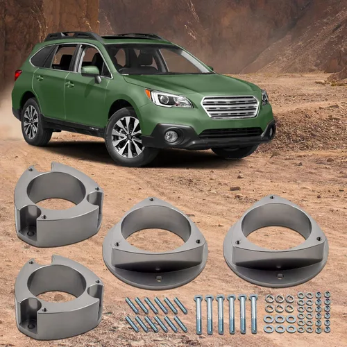 Vista 7 de maXpeedingrods Kit de elevación de 3 pulgadas para Subaru Forester 1998-2008 Impreza 2002-2007, Legacy Outback para Saab 92-X Strut Spacer Kit